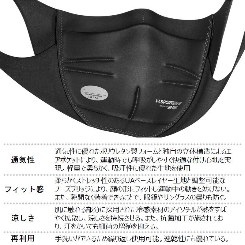 UNDER ARMOUR（アンダーアーマー） 呼吸がしやすい スポーツマスク