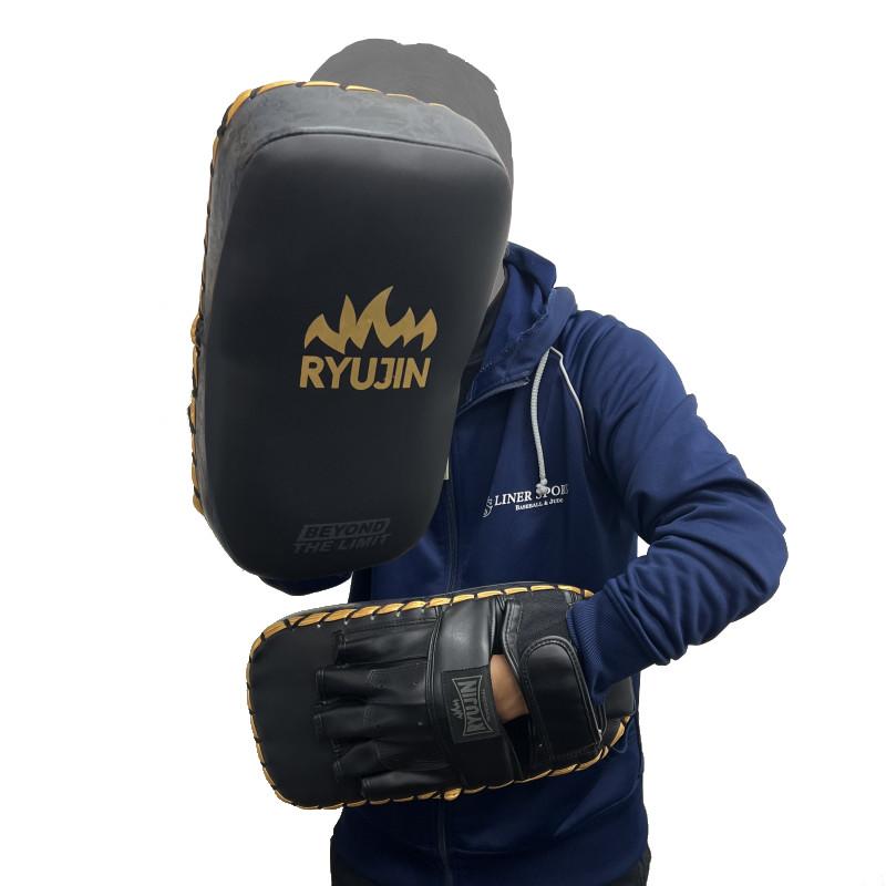 RYUJIN ハイブリッドキックミット 2個セット パンチ＆キック兼用 小型