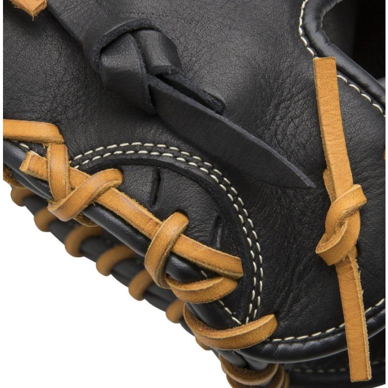 美品 ミズノ ファーストミット ウィルドライブ 黒 MIZUNO（ミズノ