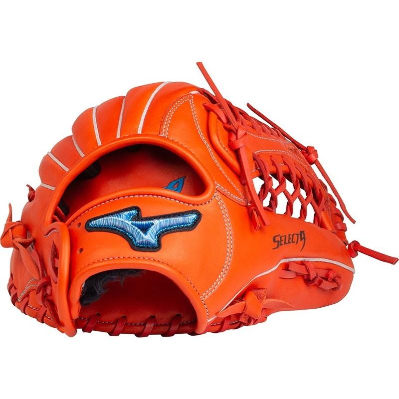 ミズノ MIZUNO セレクト9 限定 レザーラベル 外野用 軟式グローブ