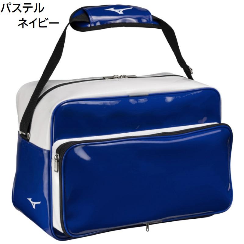 INFINITI インフィニティ エナメルバッグ 赤青セット MIZUNO（ミズノ） 野球 セカンドバッグ エナメル 大容量 約42リットル