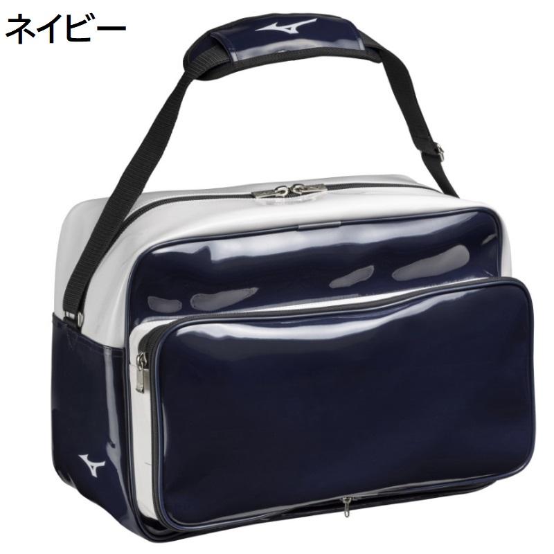 MIZUNO ミズノ 野球 セカンドバッグ エナメル 大容量 約42 MIZUNO ミズノ 野球 セカンドバッグ エナメル 大容量 約42
