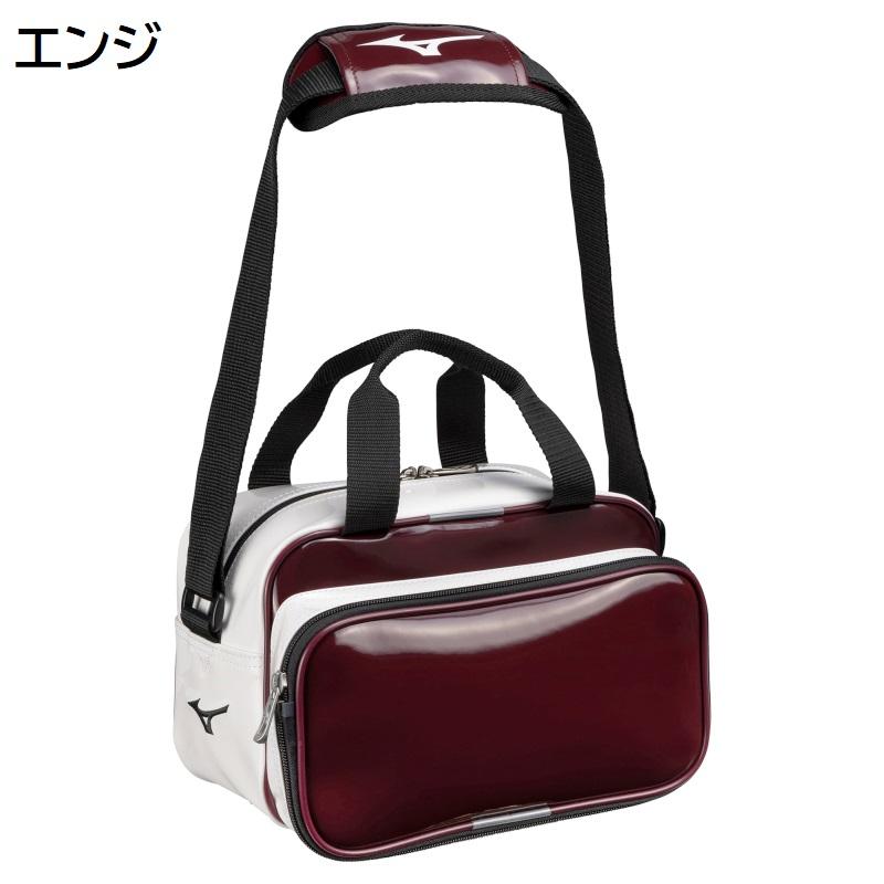 MIZUNO（ミズノ） 野球 エナメル ミニバッグ 約7L L26×W12×H17cm