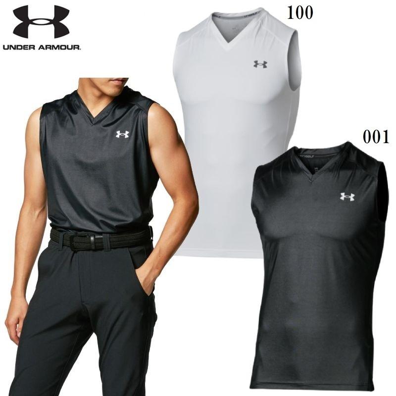 UNDER ARMOUR（アンダーアーマー） Vネックノースリーブシャツ