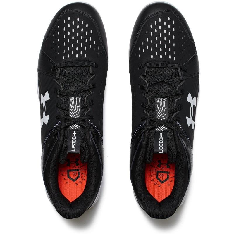アンダーアーマー 野球 スパイク 25cm UA Yard Low MT 黒 UNDER ARMOUR（アンダーアーマー） 野球 スパイク スタッド底 ポイント