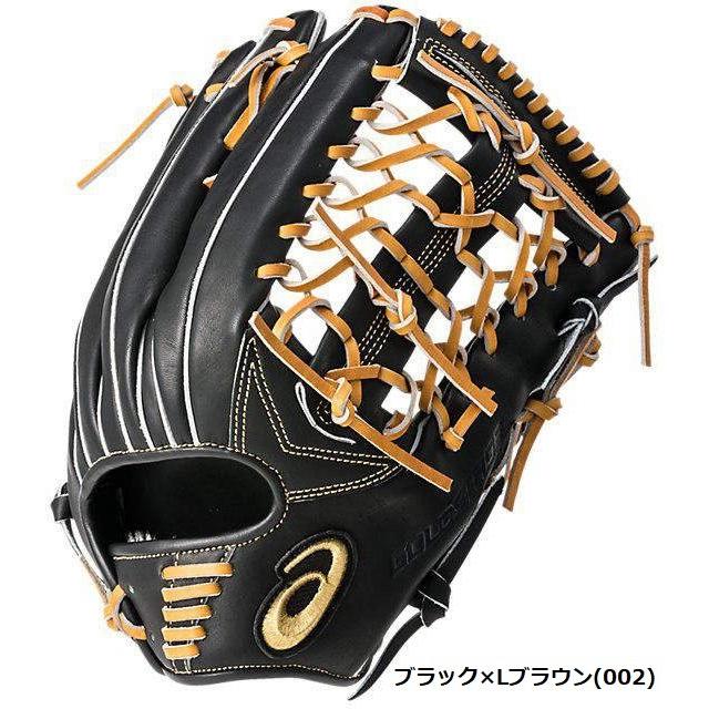 ASICS（アシックス） 野球 軟式グラブ グローブ 外野手用 ゴールド