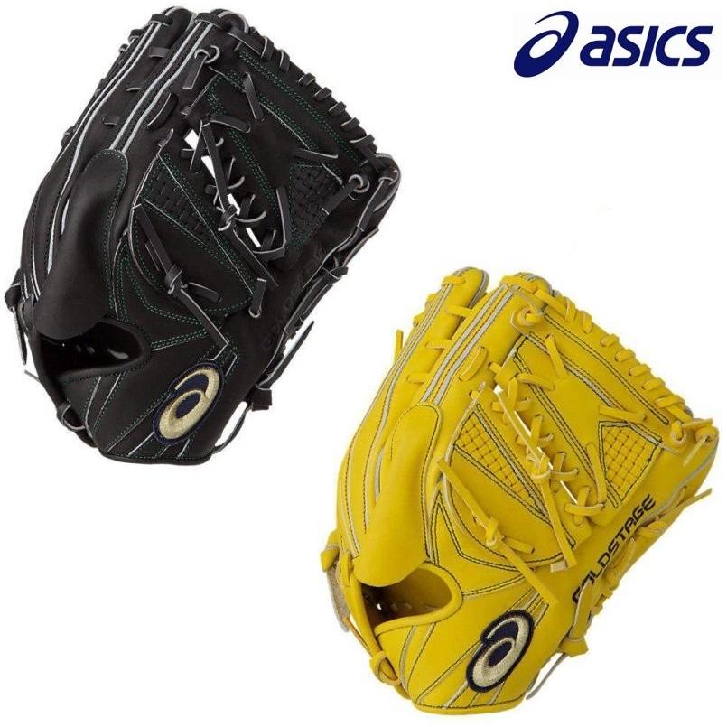 ASICS アシックス 野球 軟式グラブ グローブ 投手用 ゴールド ASICS アシックス 野球 軟式グラブ グローブ 投手用 ゴールド