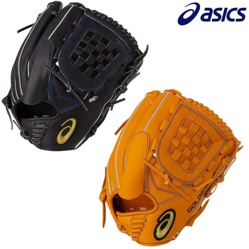 ASICS（アシックス） 野球 軟式グラブ グローブ 投手用 ゴールド
