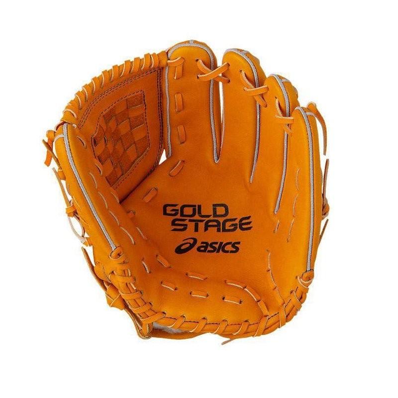 ASICS アシックス 野球 軟式グラブ グローブ 投手用 ゴールド
