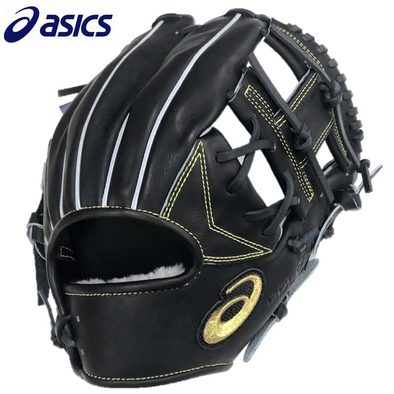ASICS アシックス 野球 硬式グラブ グローブ 内野手用 ゴールド ASICS アシックス 野球 硬式グラブ グローブ 内野手用 ゴールド