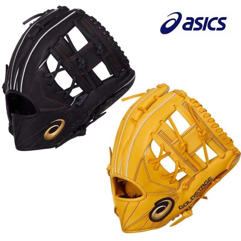 【asics】アシックス　グローブ GOLDSTAGE 美品 ASICS アシックス 野球 軟式グラブ グローブ 内野手用 GOLDSTAGE
