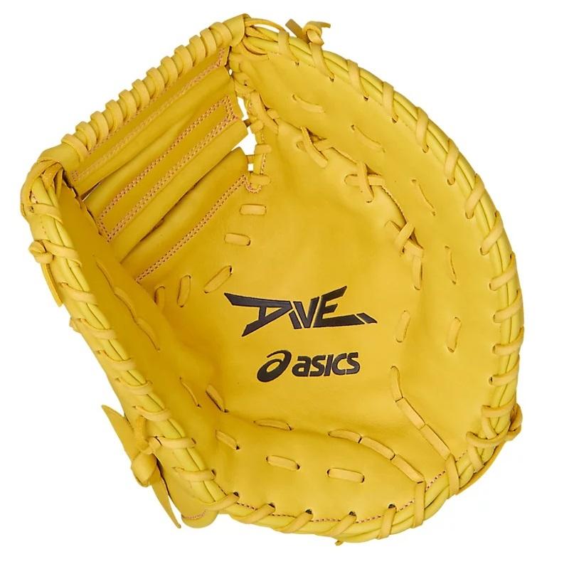美品ファーストミット ASICS アシックス ソフトボールファーストミット 一塁手用 DIVE