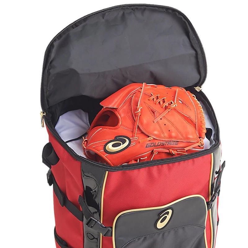 ASICS（アシックス） 野球 バックパック リュックサック ゴールド