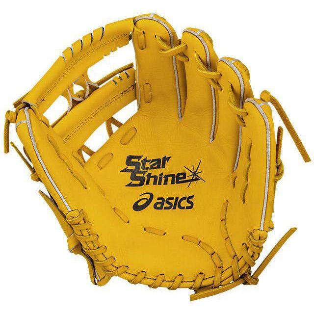 asics Wish 少年軟式グローブ イエロー アシックス（asics）少年軟式グラブ Wish（ウィッシュ）【野球