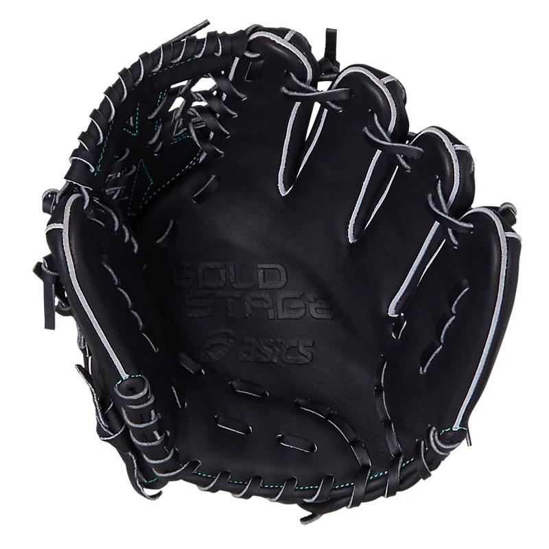 ASICS GOLDSTAGE 少年軟式グローブ Black 投手 ピッチャー ASICS GOLDSTAGE 少年軟式グローブ Black 投手 ピッチャー 【公式通販】