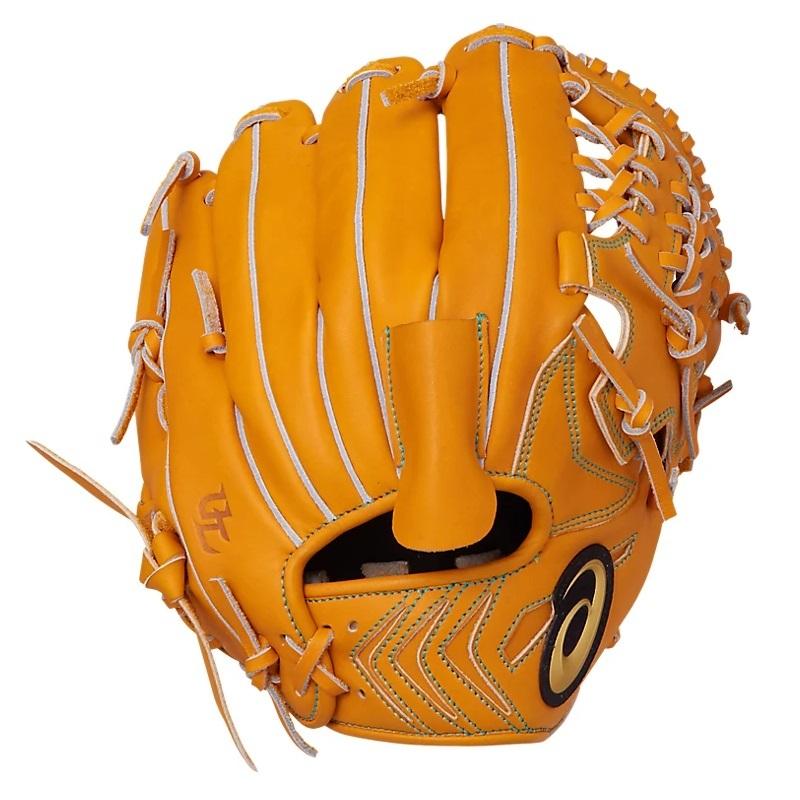 asics 軟式オールラウンド用ブラウンゴールド ゴールドステージ 【型付け無料】アシックス 軟式グローブ 外野手用