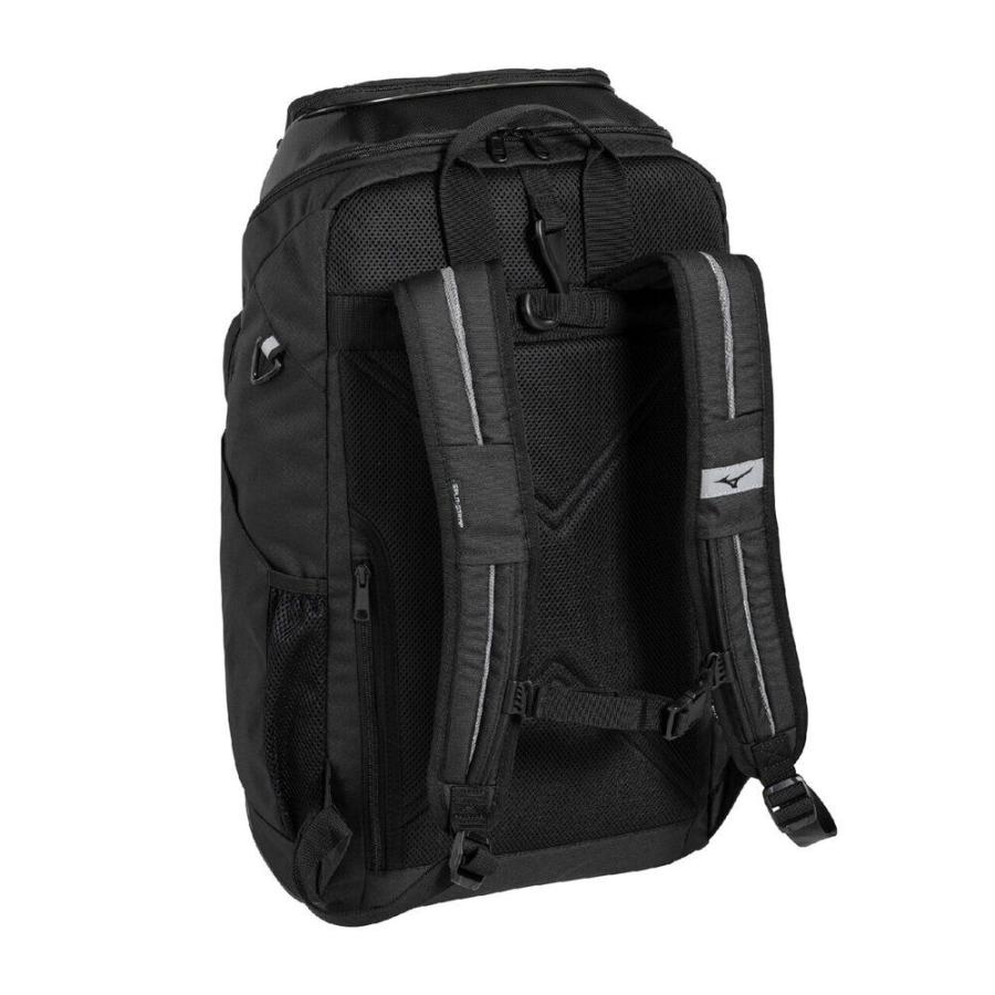 Mizuno スキーバッグ 80L ブラック　大容量バックバック　お値下げ中 MIZUNO（ミズノ） 柔道 空手 武道 チームバックパック バックパック