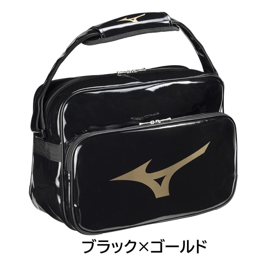 ミズノ エナメルバッグ ビッグロゴ MIZUNO 30リットル L45×W15×H32cm 33JSB212 | MIZUNO | 01