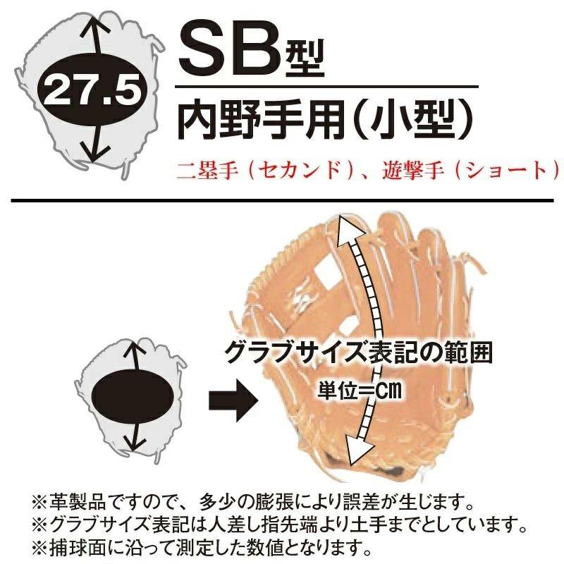 2024年新モデル ジームス 野球 硬式 グラブ グローブ 内野手用(小) 右投げ用 Zeems 三方親 日本製 限定 硬式野球 部活 クラブ 高校野球ルール対応 528SB-BLK-LH｜liner｜06