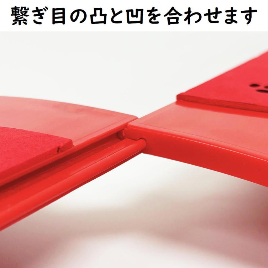 5枚+木台】何度でも割れる試し割瓦 かわら カワラ 空手 試割り 練習用