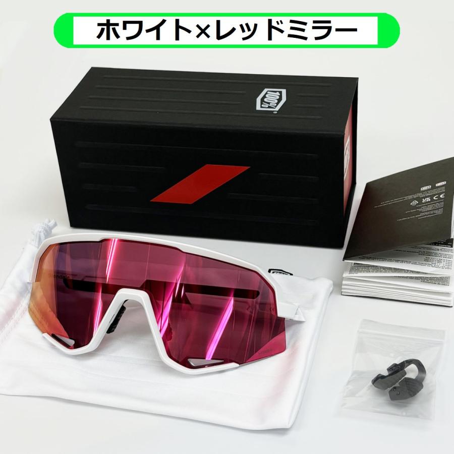 ワンハンドレッド SLENDALE サングラス ミラーレンズ 100% 野球 ワンハンドレッド SLENDALE サングラス ミラーレンズ 100% 野球