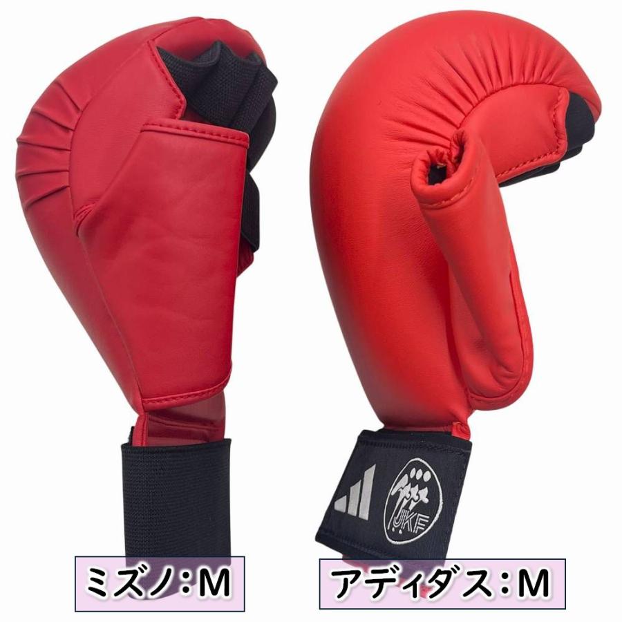 サイズ交換送料無料】全日本空手道連盟検定品 拳サポーター アディダス