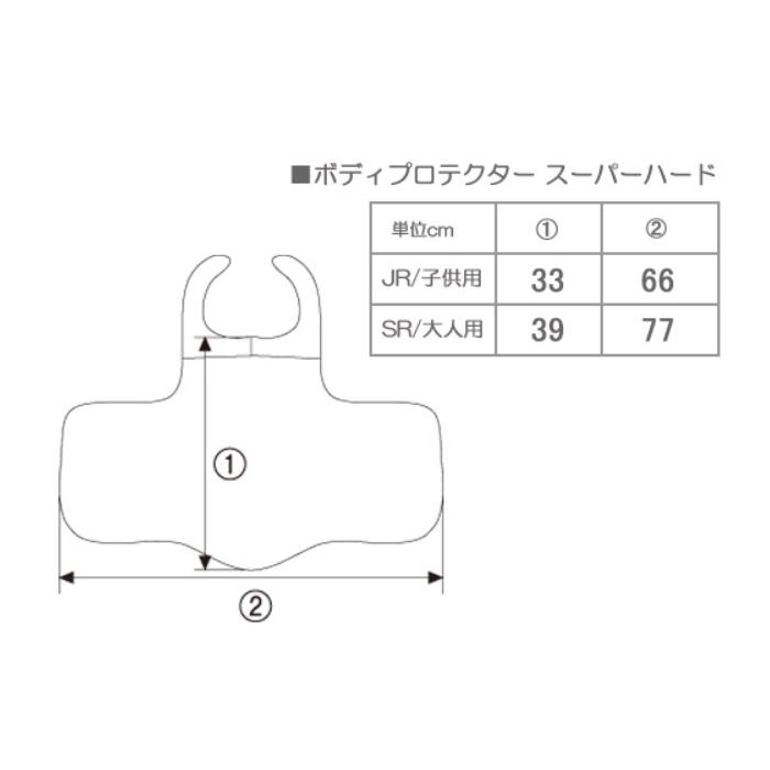 RYUJIN リュウジン 空手 ボディプロテクター スーパーハード 子供