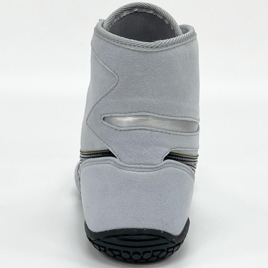 【サイズ交換送料無料】アシックス asics レスリングシューズ ライナースポーツオリジナルデザイン ボクシングシューズ Sグレー×ブラック×ゴールド A509 | ASICS | 10