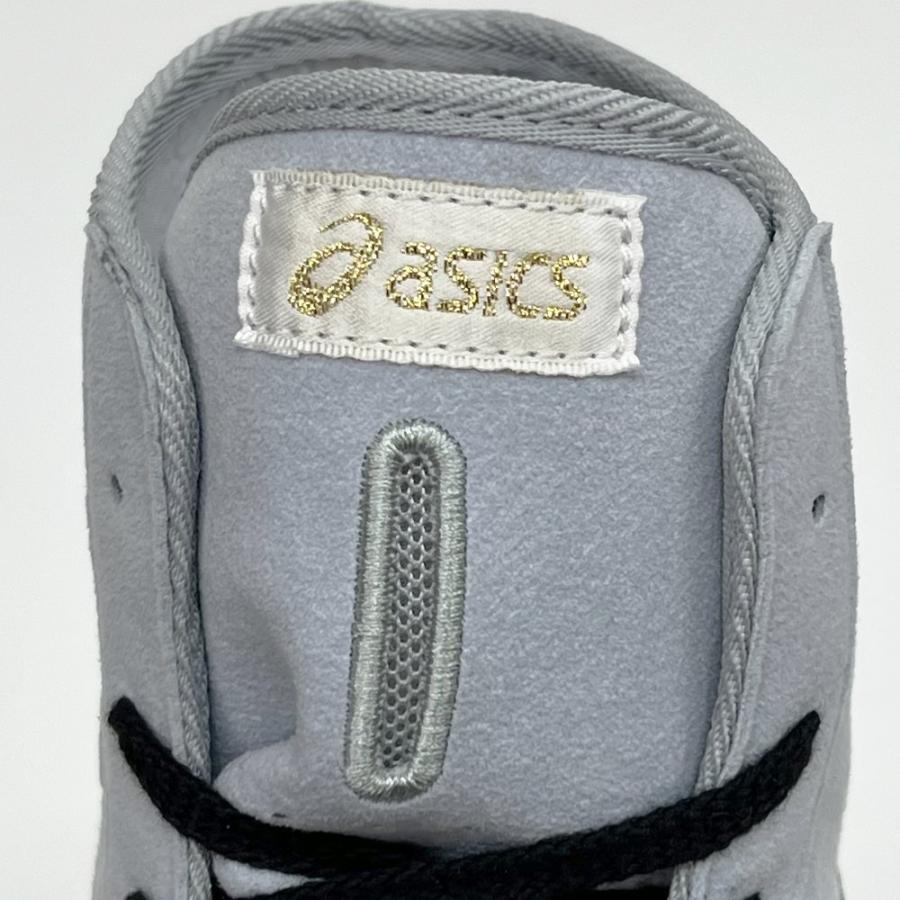 【サイズ交換送料無料】アシックス asics レスリングシューズ ライナースポーツオリジナルデザイン ボクシングシューズ Sグレー×ブラック×ゴールド A509 | ASICS | 05