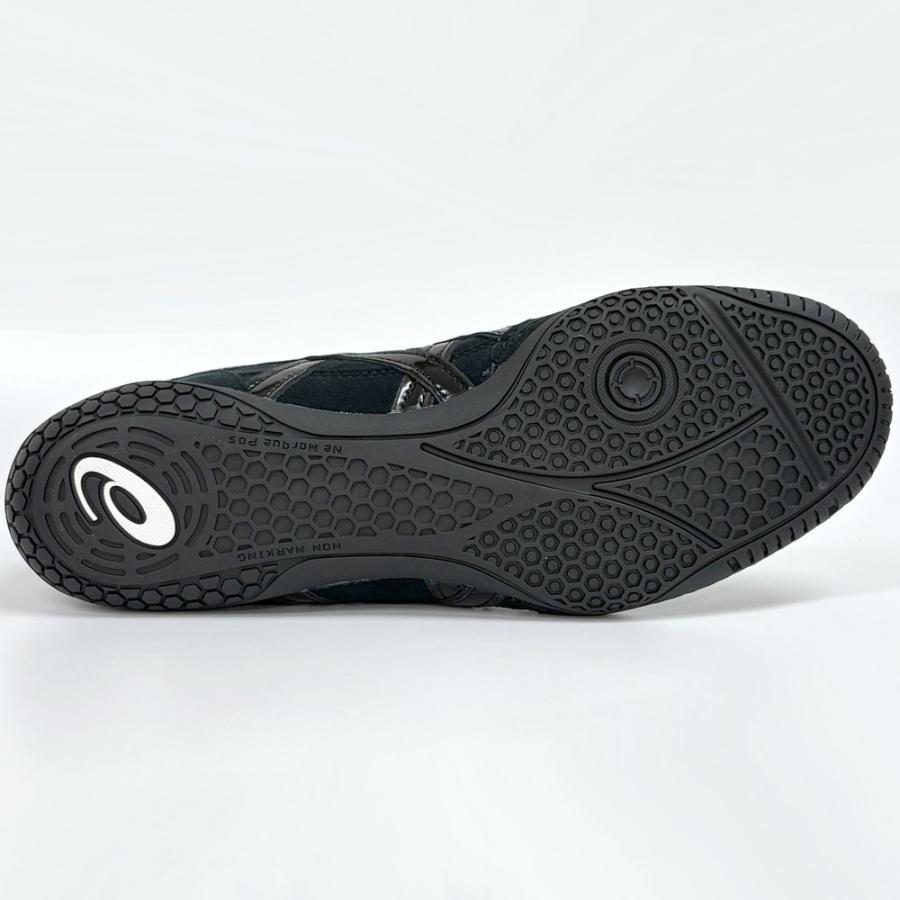 【サイズ交換送料無料】アシックス asics レスリングシューズ ライナースポーツオリジナルデザイン ボクシングシューズ ブラック×ブラック×ブラック A516 | ASICS | 09