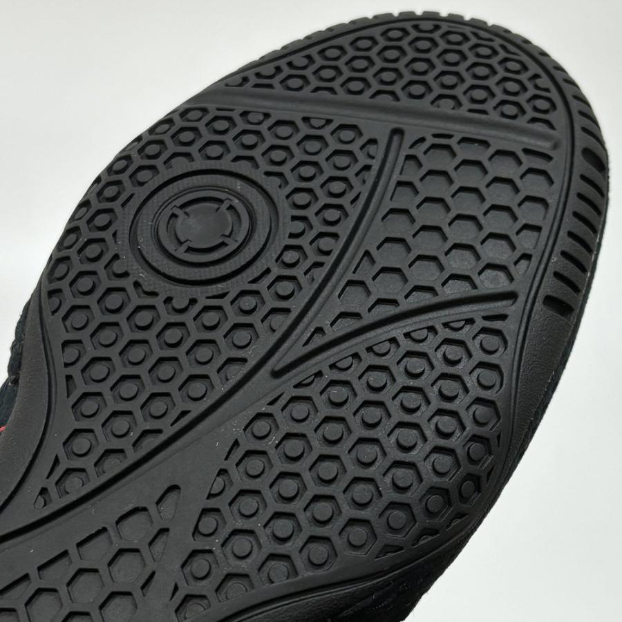 【サイズ交換送料無料】アシックス asics レスリングシューズ ライナースポーツオリジナルデザイン ボクシングシューズ ブラック×ブラック×レッド A520 | ASICS | 12