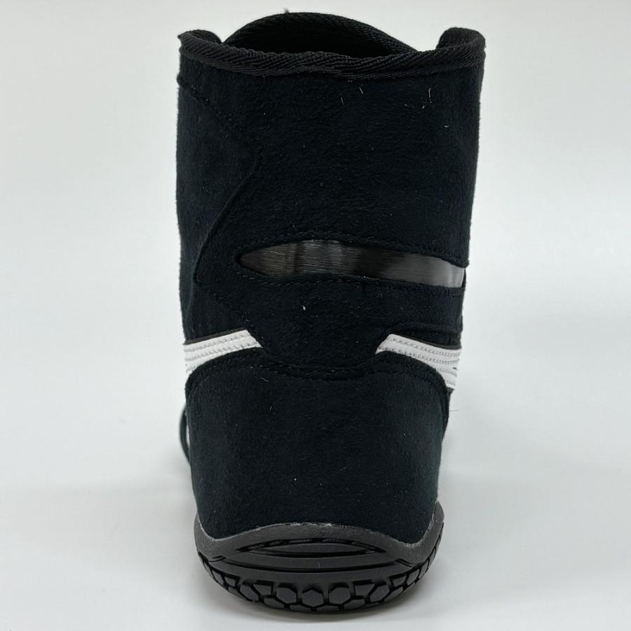 【サイズ交換送料無料】アシックス asics レスリングシューズ ライナースポーツオリジナルデザイン ボクシングシューズ ブラック×ホワイト A523 | ASICS | 08