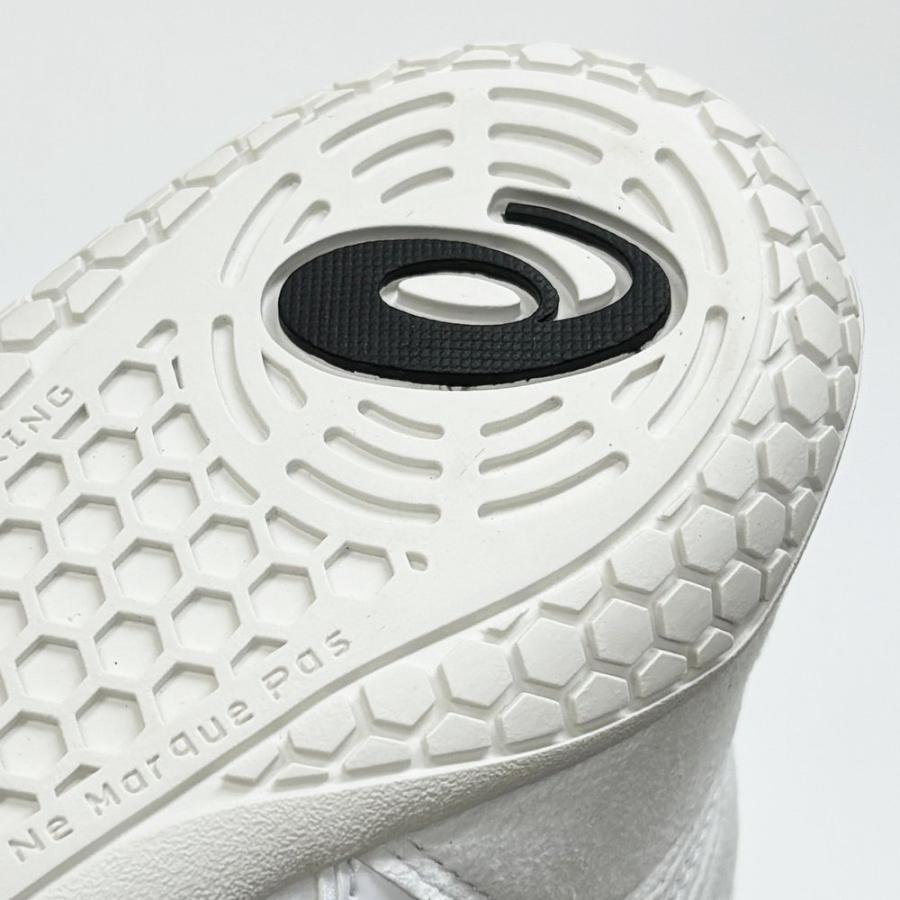 【サイズ交換送料無料】アシックス asics レスリングシューズ ライナースポーツオリジナルデザイン ボクシングシューズ ホワイト×ホワイト×ホワイト A530の画像