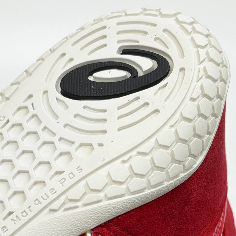 【サイズ交換送料無料】アシックス asics レスリングシューズ ライナースポーツオリジナルデザイン ボクシングシューズ レッド×レッド A532 | ASICS | 13