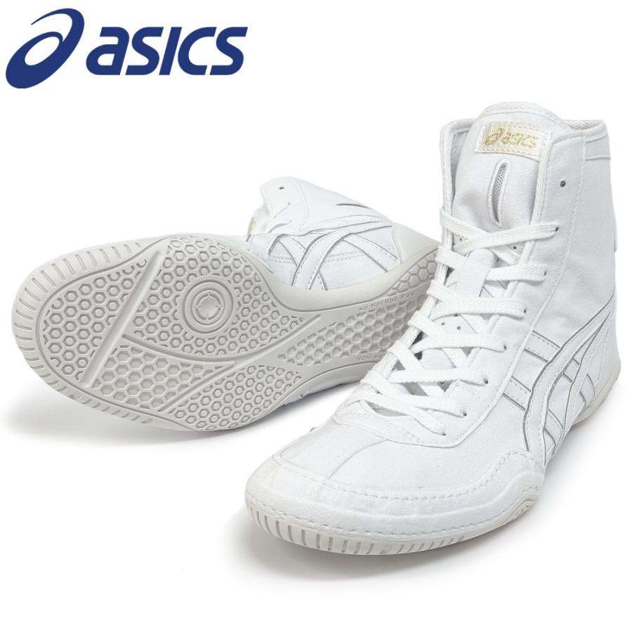 【サイズ交換送料無料】アシックス ボクシングシューズ レスリングシューズ 1083A001 ライナースポーツオリジナルデザイン ホワイト×ホワイト×シルバー A550 | ASICS