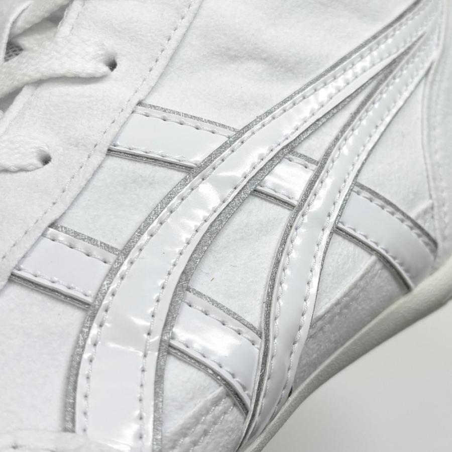 【サイズ交換送料無料】アシックス ボクシングシューズ レスリングシューズ 1083A001 ライナースポーツオリジナルデザイン ホワイト×ホワイト×シルバー A550 | ASICS | 11