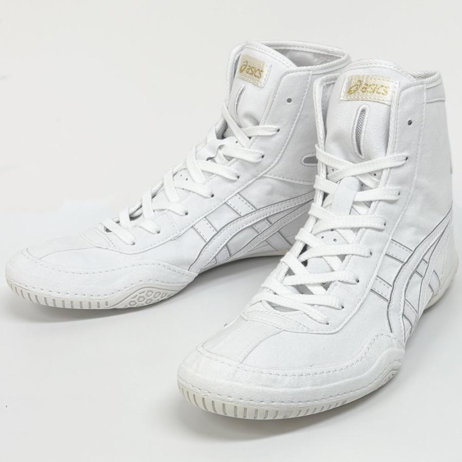 【サイズ交換送料無料】アシックス ボクシングシューズ レスリングシューズ 1083A001 ライナースポーツオリジナルデザイン ホワイト×ホワイト×シルバー A550 | ASICS | 02