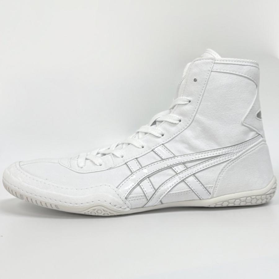 【サイズ交換送料無料】アシックス ボクシングシューズ レスリングシューズ 1083A001 ライナースポーツオリジナルデザイン ホワイト×ホワイト×シルバー A550 | ASICS | 05