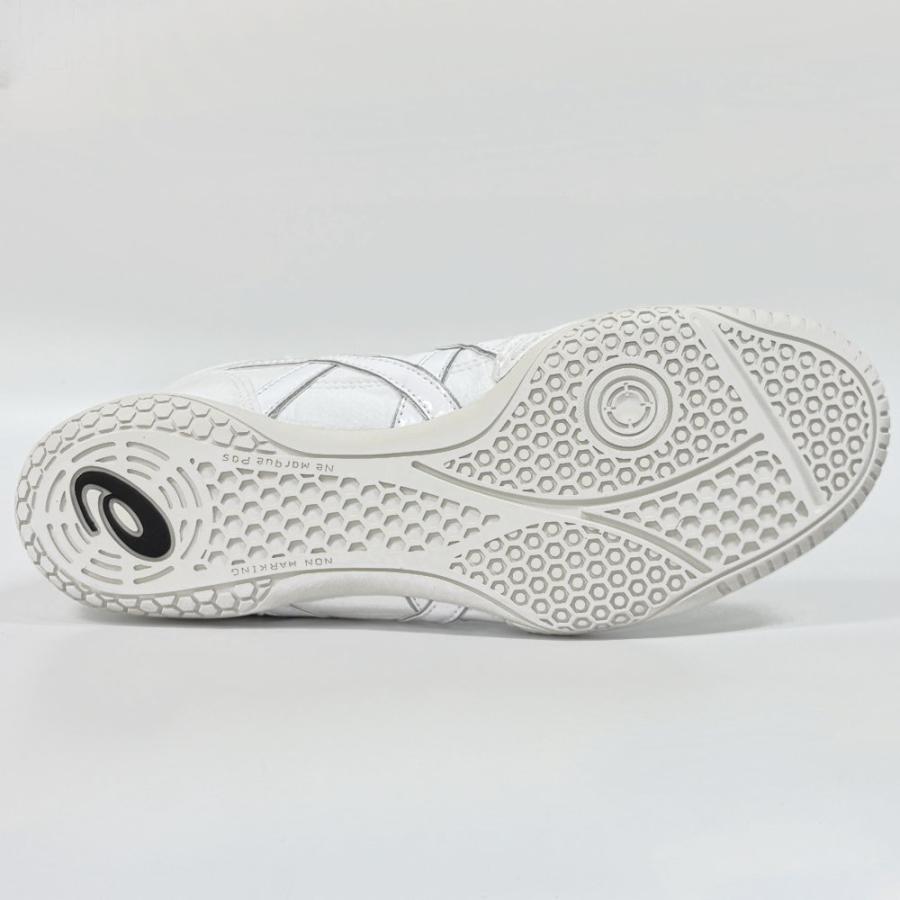 【サイズ交換送料無料】アシックス ボクシングシューズ レスリングシューズ 1083A001 ライナースポーツオリジナルデザイン ホワイト×ホワイト×シルバー A550 | ASICS | 09