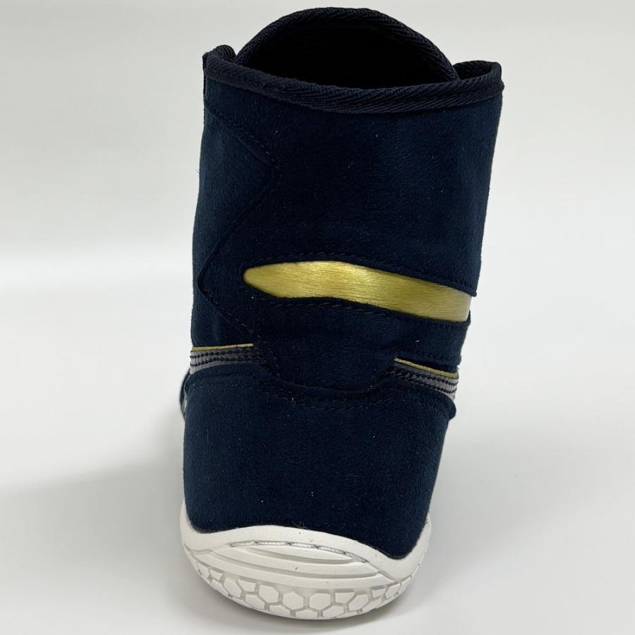 【サイズ交換送料無料】アシックス ボクシングシューズ レスリングシューズ 1083A001 ライナースポーツオリジナルデザイン ネイビー×ネイビー A552 | ASICS | 08