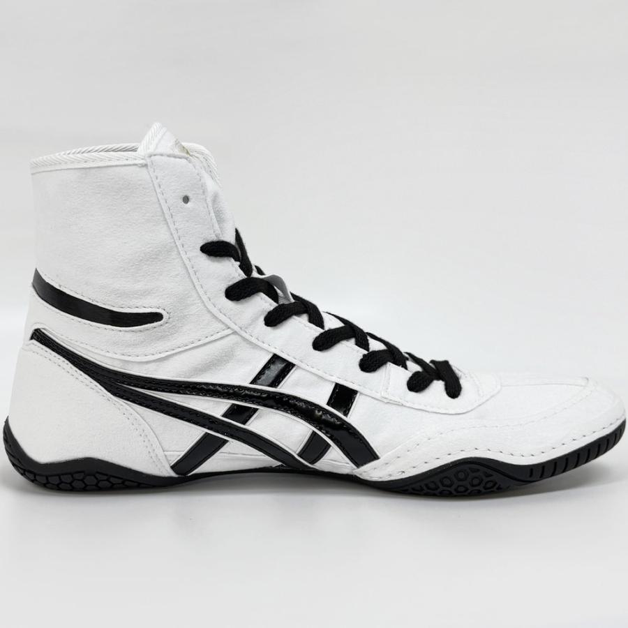 【サイズ交換送料無料】アシックス ボクシングシューズ レスリングシューズ 1083A001 ライナースポーツオリジナルデザイン ホワイト×ブラック A553 | ASICS | 06