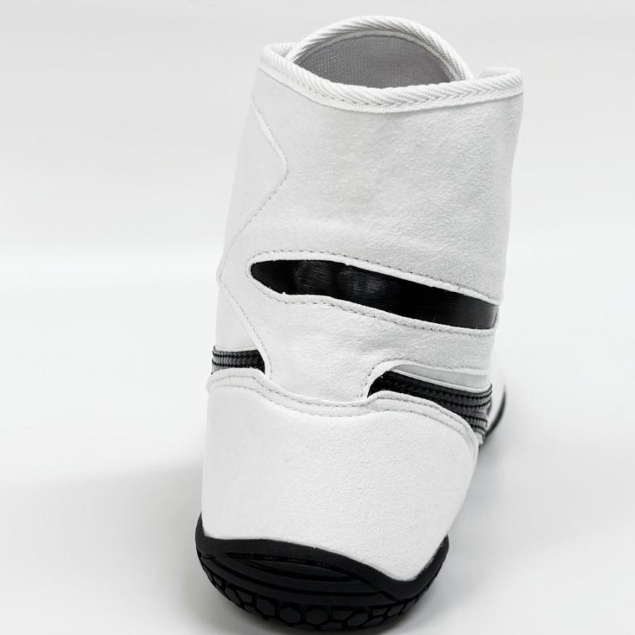 【サイズ交換送料無料】アシックス ボクシングシューズ レスリングシューズ 1083A001 ライナースポーツオリジナルデザイン ホワイト×ブラック A553 | ASICS | 08