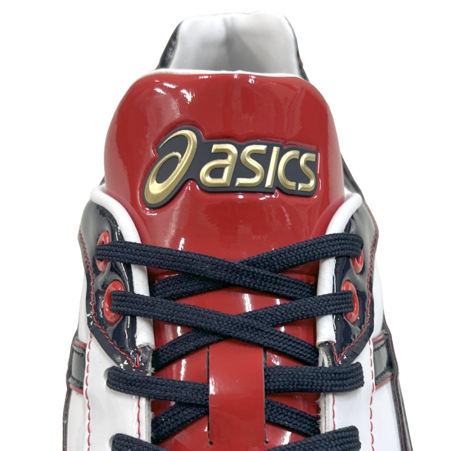 ASICS 【サイズ交換送料無料】ホワイト×ネイビー アシックス