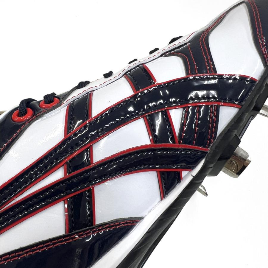 asics 野球スパイクシューズ ネイビー/ゴールド　サイズ27センチ ASICS 【サイズ交換送料無料】ホワイト×ネイビー アシックス