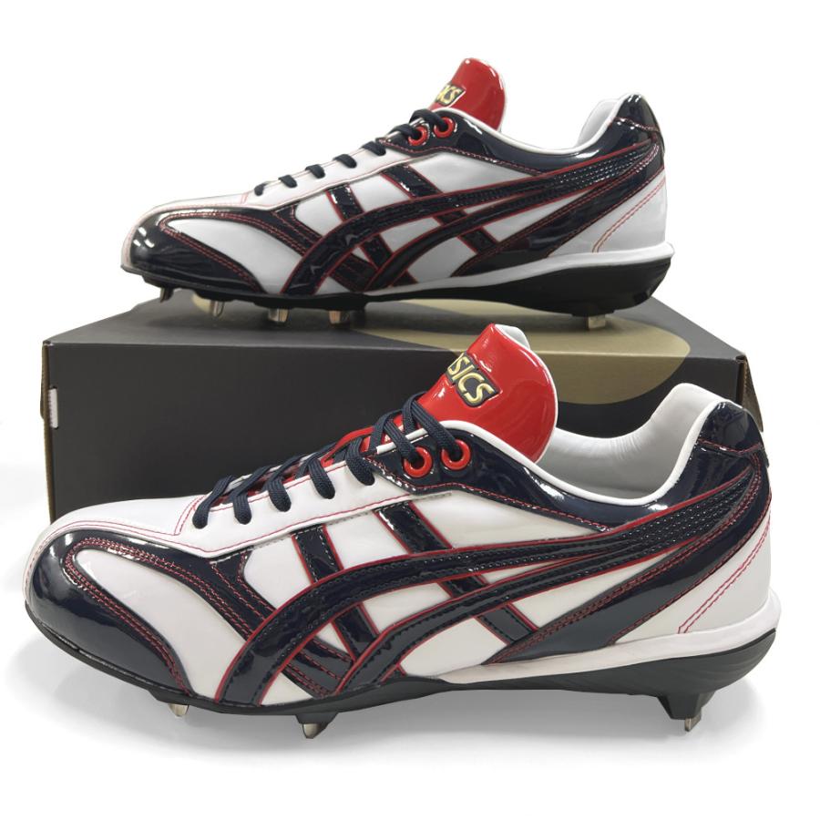 ASICS スパイク ネイビー/ホワイト 野球スパイク ネイビー ホワイト」の人気商品一覧 | 安い商品を