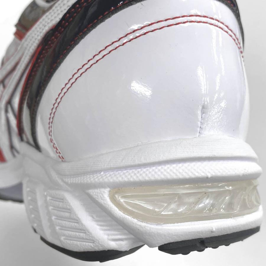 ASICS 【サイズ交換送料無料】ネイビー×レッド×蛍光オレンジ