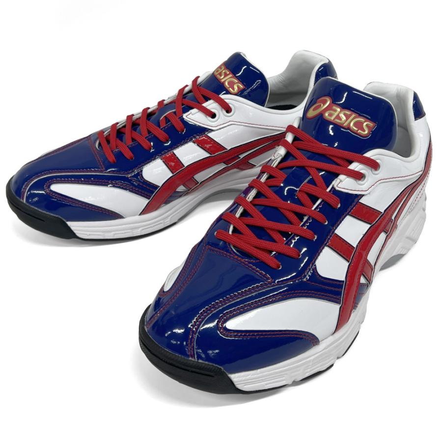 サッカーシューズセット（ホワイト/ブルー/レッド） ASICS アシックス DS LIGHT ADVANCE(ホワイト/レッド) 1103A098