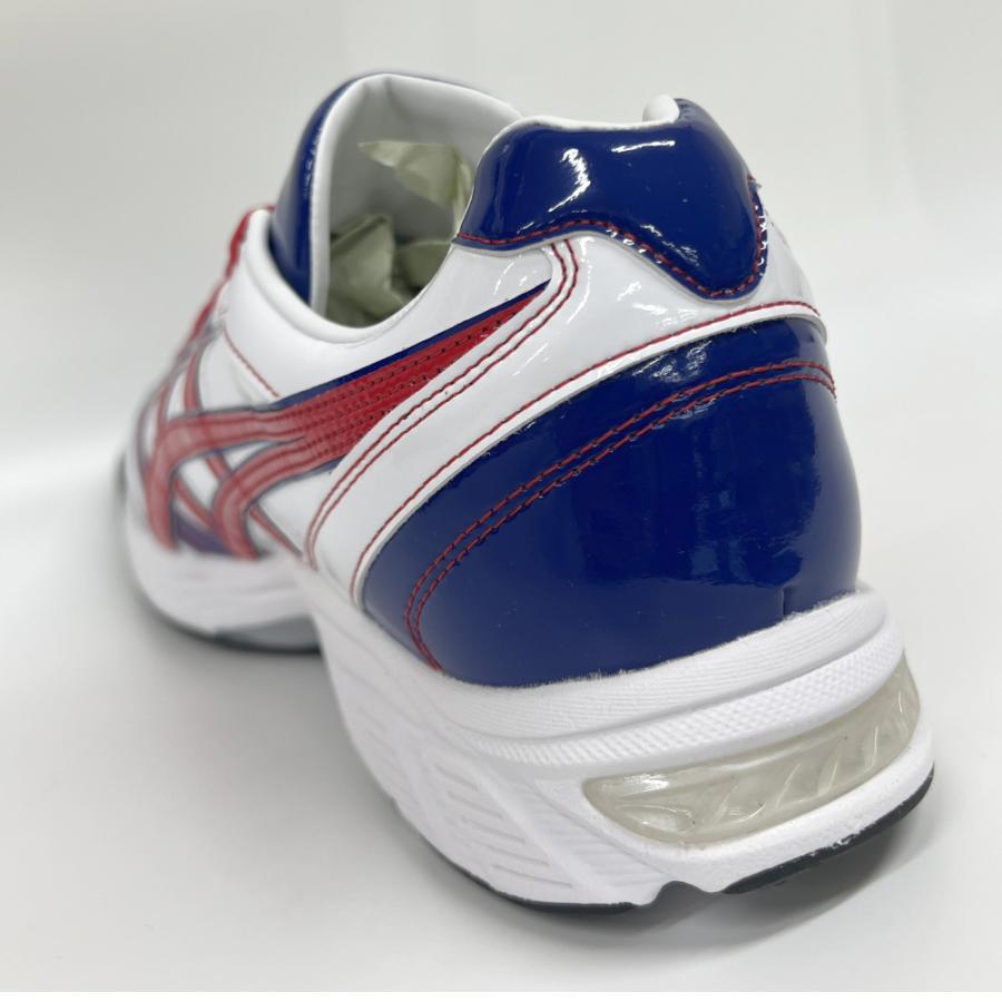 ASICS ブルー×レッド アシックス 野球 トレーニングシ ューズ
