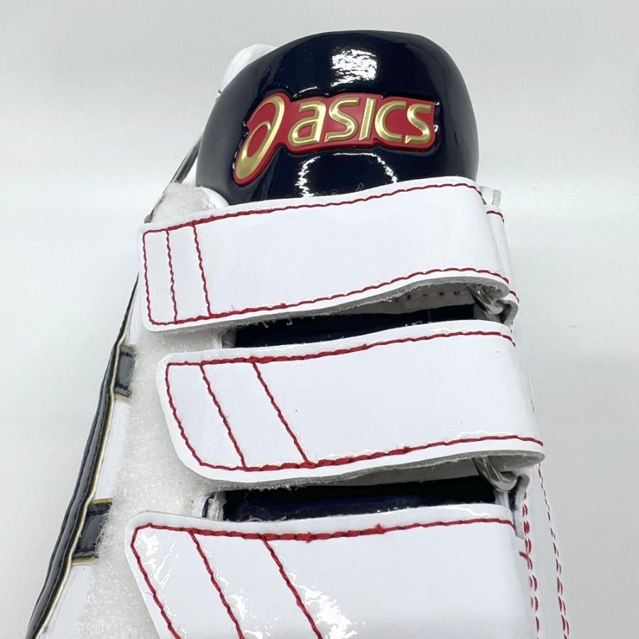 ASICS 【サイズ交換送料無料】ホワイト×ネイビー アシックス