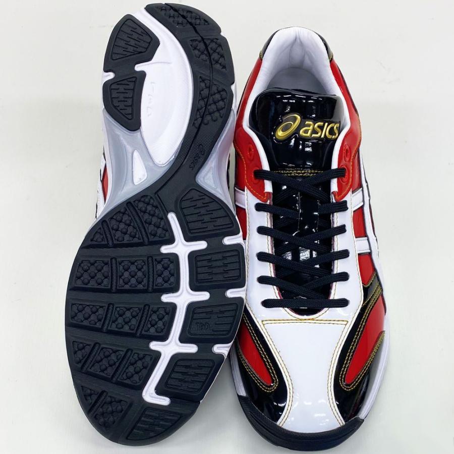 ASICS 25.5cmのみ ブラック×レッド アシックス 野球 ASICS 25.5cmのみ ブラック×レッド アシックス 野球